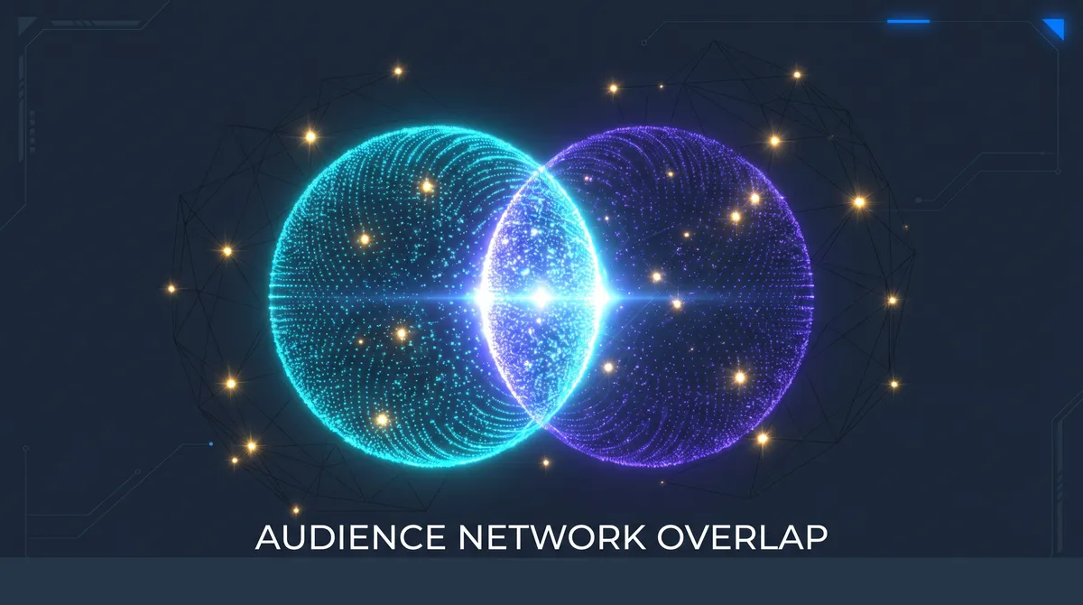 How to Find Hidden Influencers via Audience Network Overlap